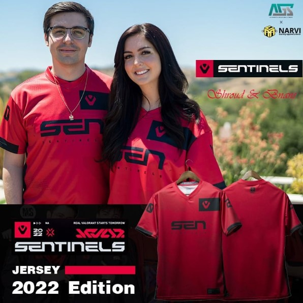 Jual Jersey Team Sentinels - Valorant Gaming - JERSEY ANAK JERSEY ...