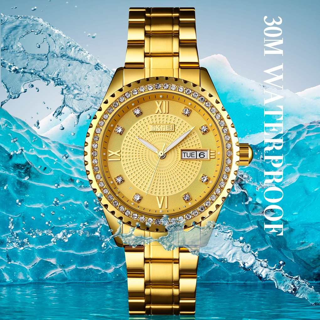 Jual SKMEI 9221 Original Jam Tangan Pria Rantai Automatic Analog Rantai ...