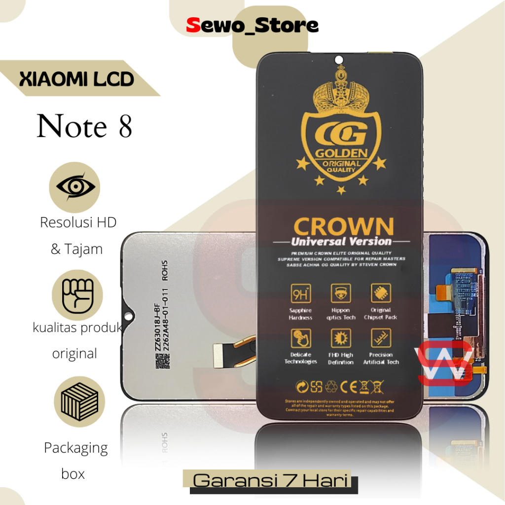 Jual LCD TOUCHSCREEN XIAOMI REDMI NOTE 8 ORIGINAL FULLSET COMPLETE ...