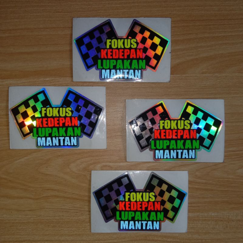 Jual Stiker Fokus Kedepan Lupakan Mantan Stiker Motor Kata Kata Lucu ...