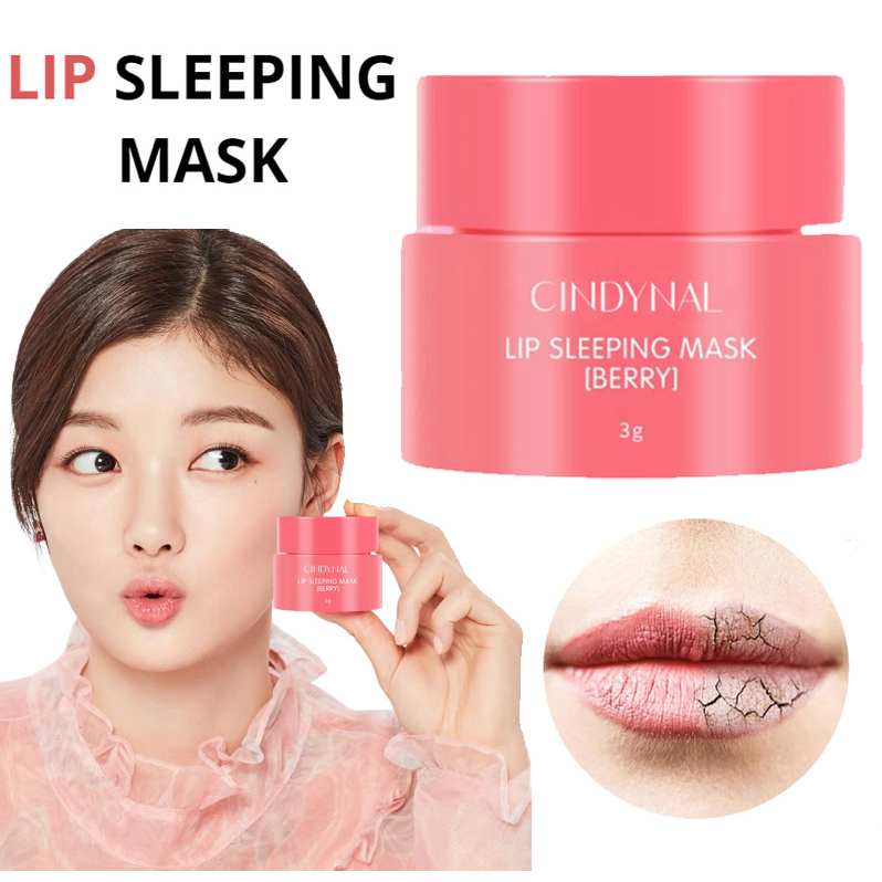 Jual CINDYNAL x LANEIGE Masker Bibir Collagen Vitamin C Moisturizing