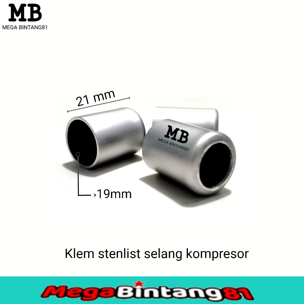 Jual Klem Selang Kompressor Klem Pressan Selang Kompresor Kaleng Klem