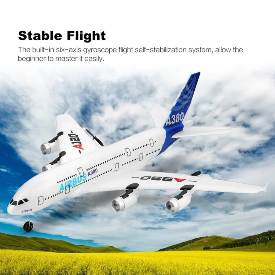 Remote Control Airplane Aircar Xk A120 Airbus A380 Fpv Drohne - Main Image