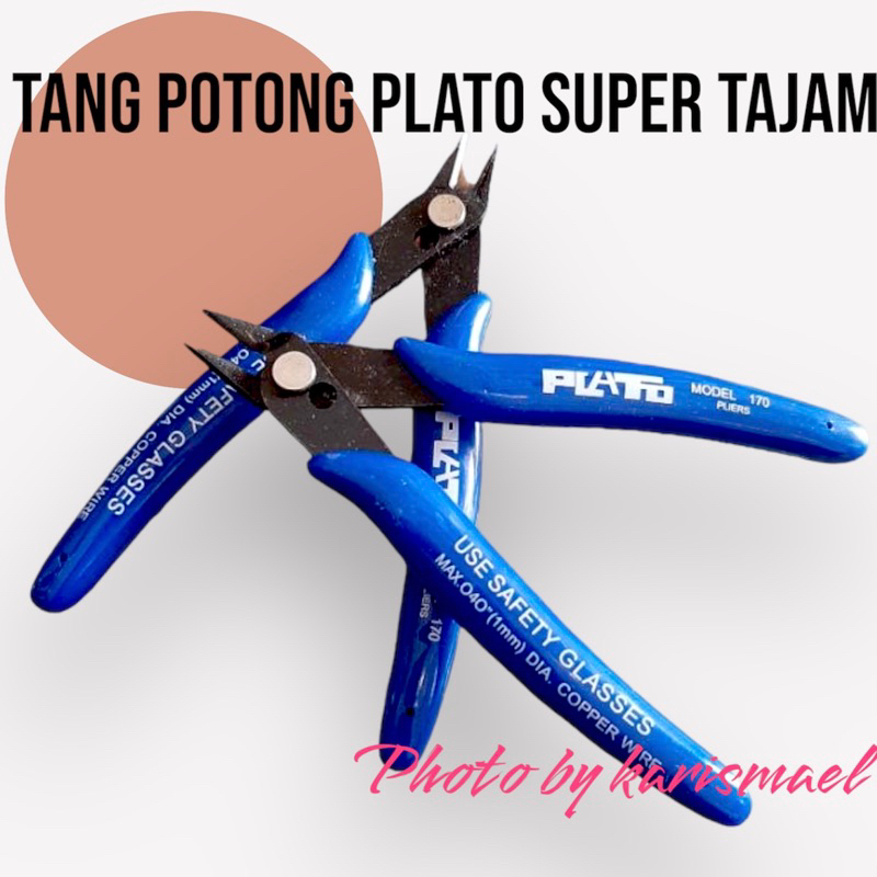 Jual TANG POTONG KAWAT KABEL SUPER TAJAM PLATO NIPPER Shopee Indonesia