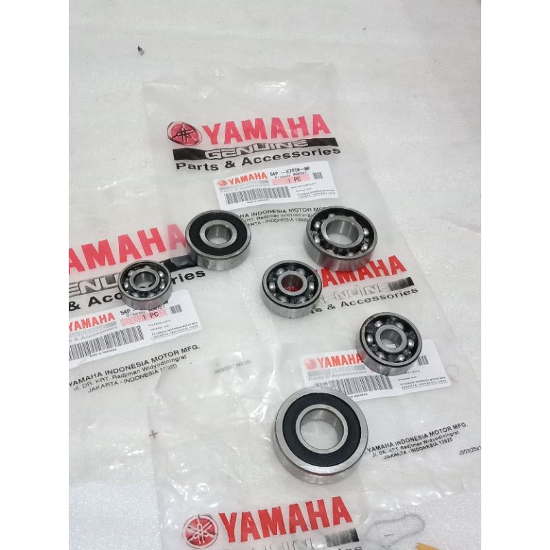 Jual Bearing rasio gardan set yamaha Mio j Mio GT Soul GT Fino fi 6pcs ...
