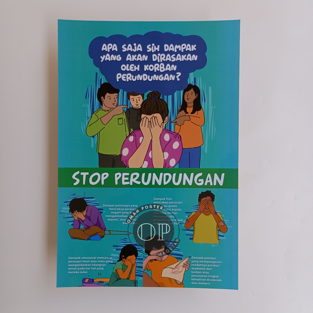 Jual Stop Perundungan 3 - Poster Edukasi - Poster Sekolah - Apa Itu ...