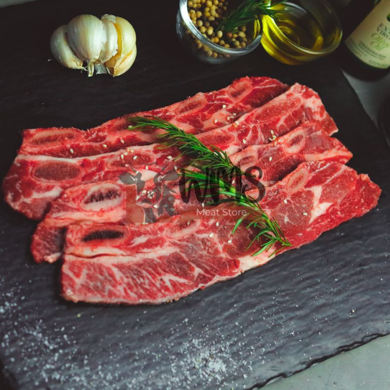 Jual US Chuck Short Ribs Galbi MB 2-3 / Kalbi Korean 1cm - 500gr ...
