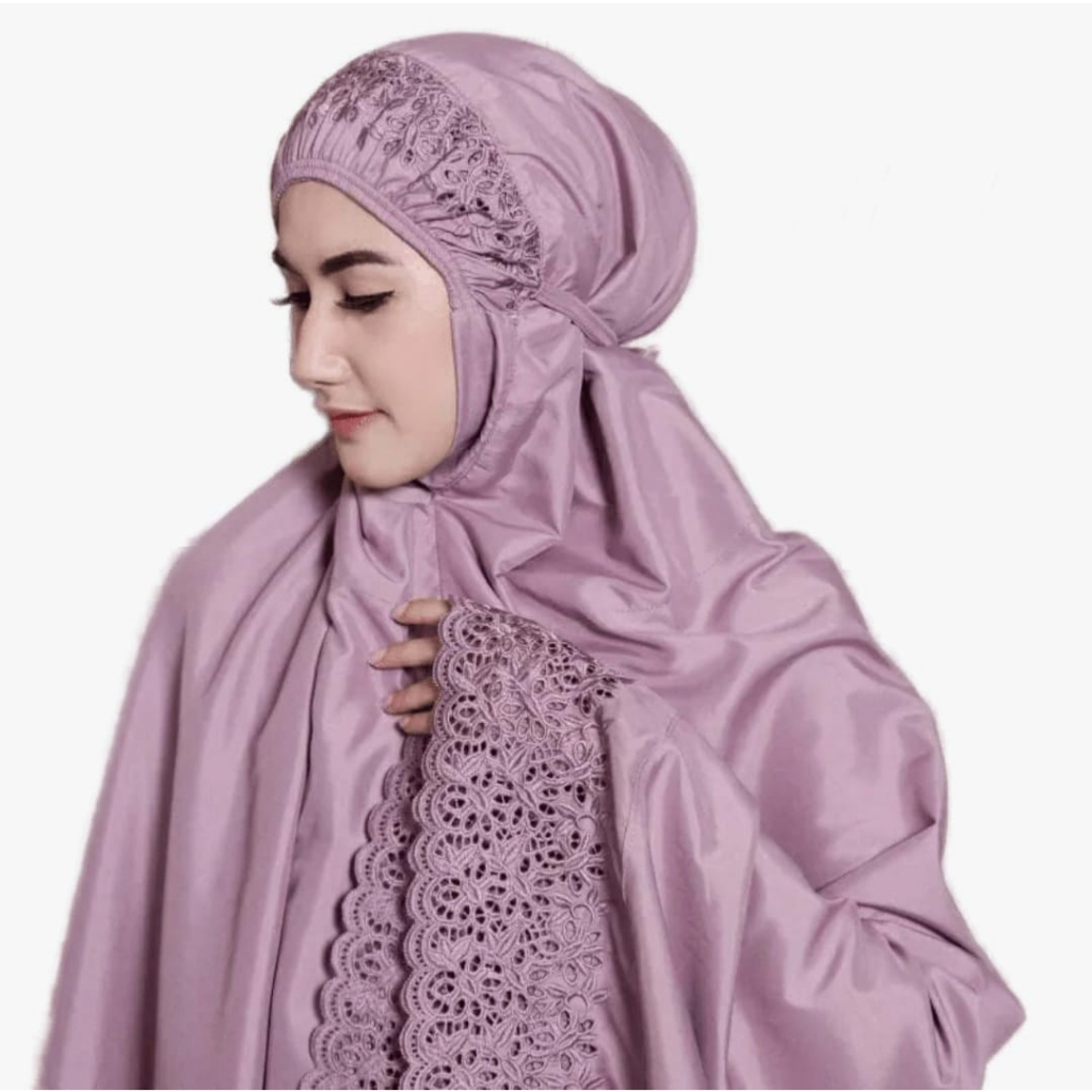 Mukena Dewasa Khadijah Katun Mikro Premium Cantik Lembut 2025