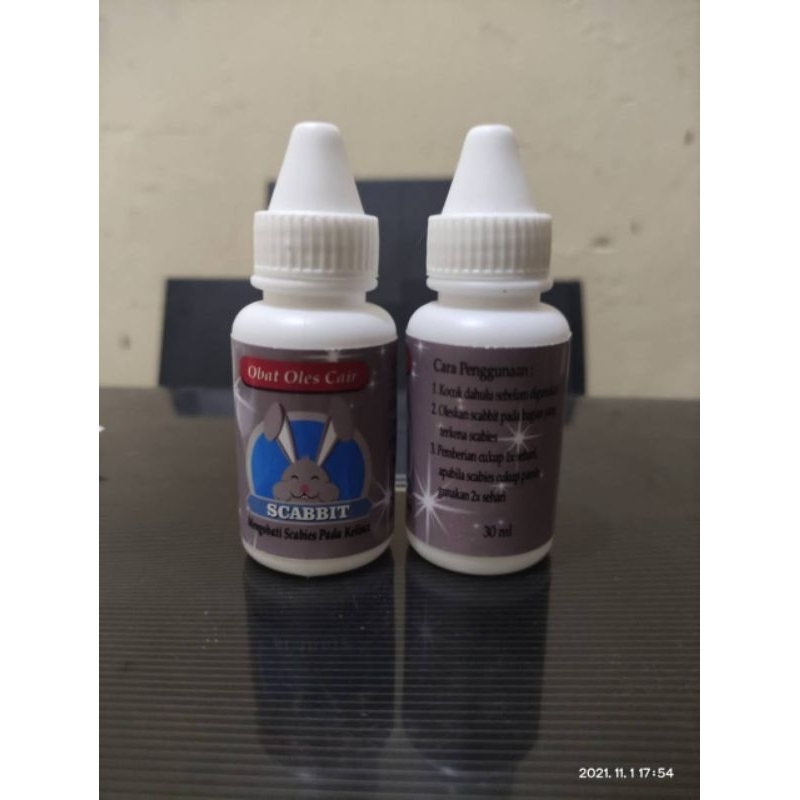 Jual mengatasi scabies kelinci - scabbit 30ml | Shopee Indonesia