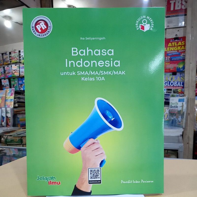 Jual Buku LKS PR Interaktif Bahasa Indonesia Kelas 10A SMA,MA,SMK ...