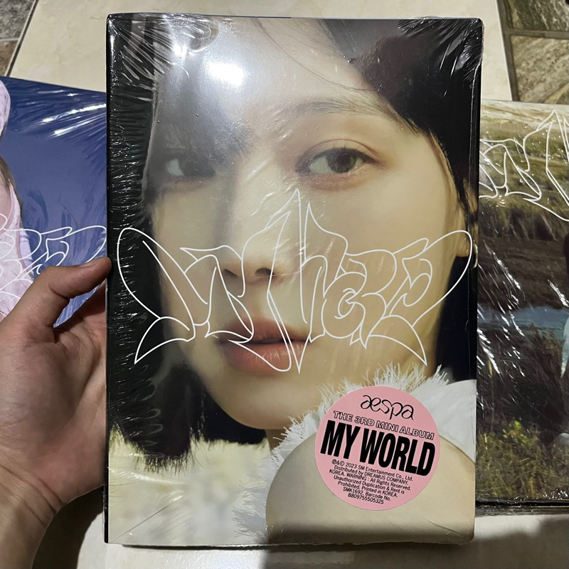 Jual Ready Stock Ina Aespa The Rd Mini Album My World Spicy Intro Ver Sealed Shopee