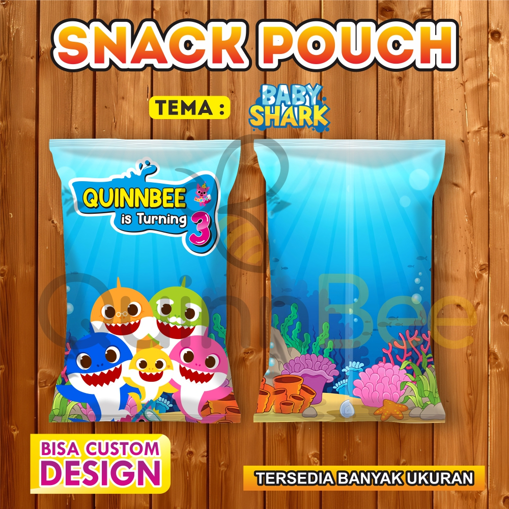 Jual Snack Pouch Jumbo|Pouch Ultah|Kemasan Snack Ulang Tahun|Birthday ...