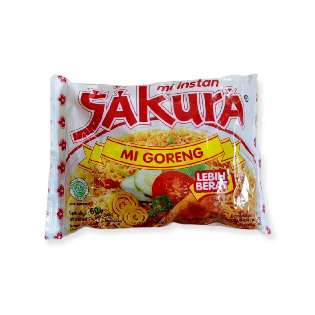 Jual Sakura Mie Instant Mie Goreng 60 gram | Shopee Indonesia
