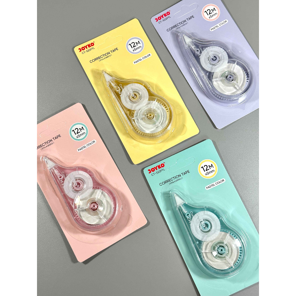 Joyko Correction Tape Pita Koreksi Roll Tipex Tip-Ex Tip X 12m CT