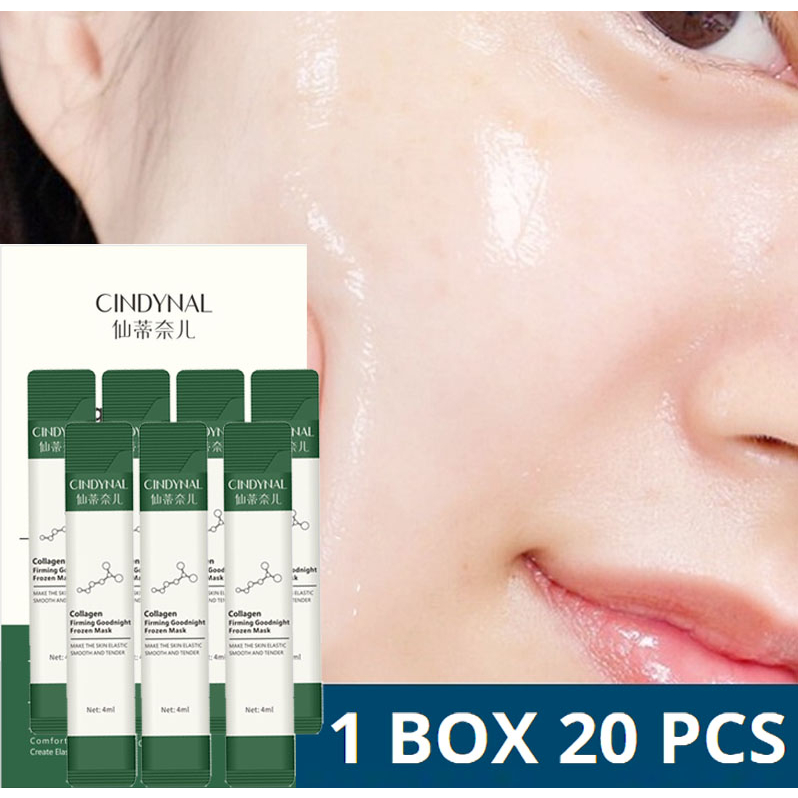 Jual Masker Wajah Kolagen Pemutih Glowing CINDYNAL Collagen Sleeping