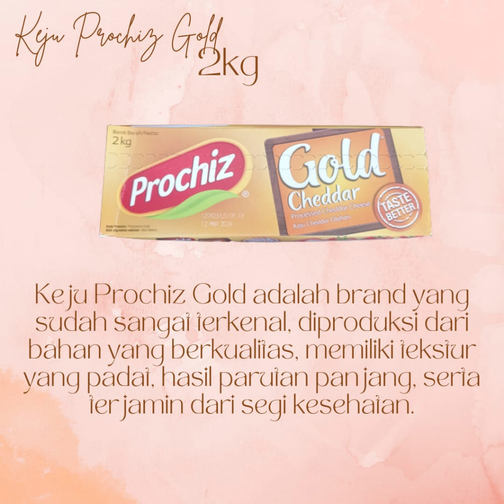 Jual Keju Parut/Keju Prochiz Gold 2kg | Shopee Indonesia