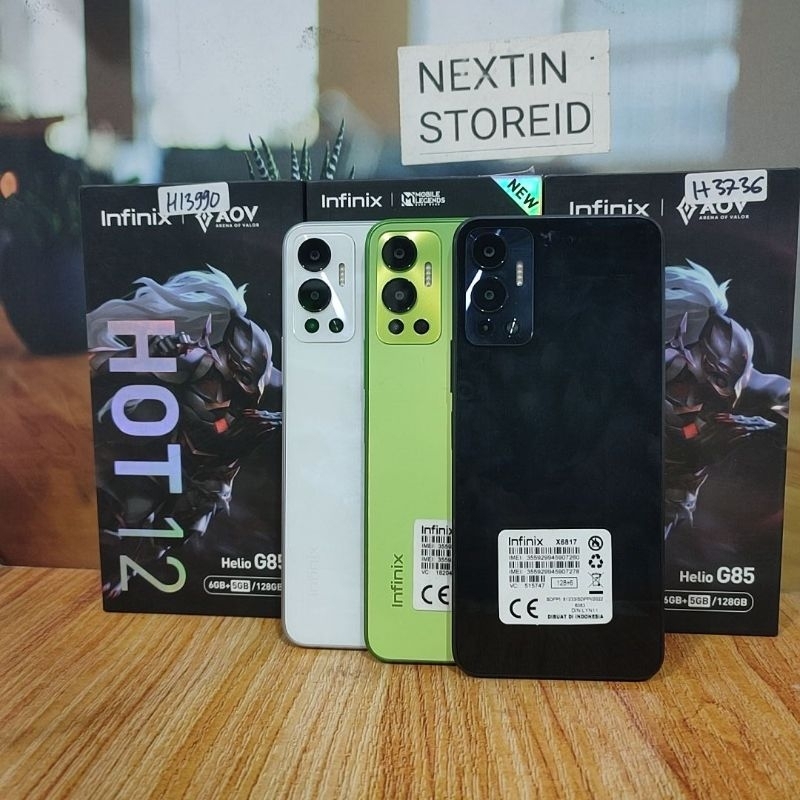 infinix hot 12 aov