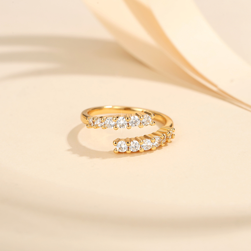 Jual Lanme Jewelry Cincin Wanita Bahan Titanium Steel Warna Anti Karat