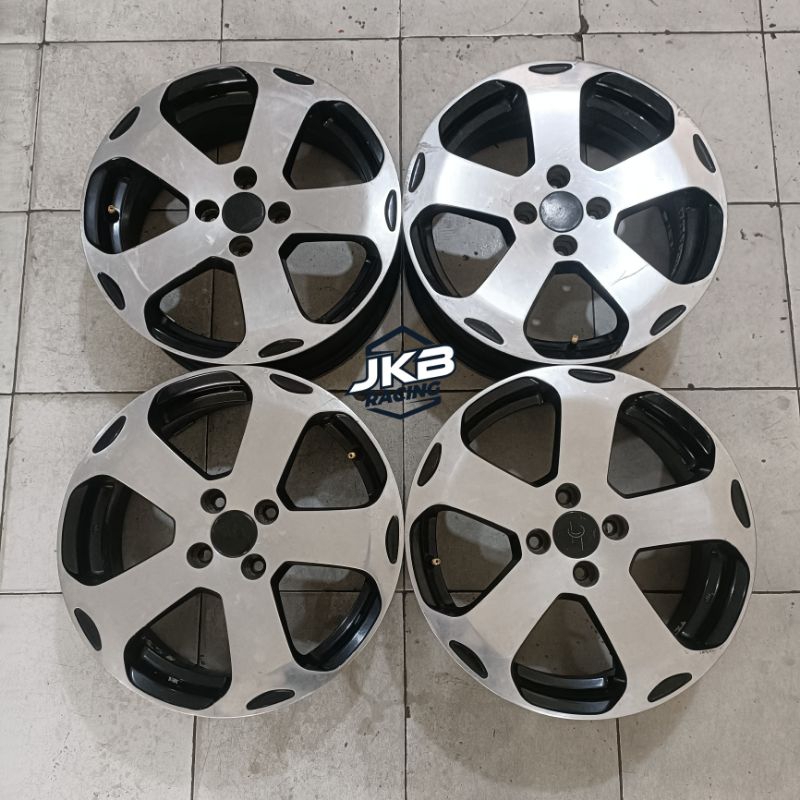 Jual VELG MOBIL SECOND OEM KIA RIO RING 16X6 PCD 4X100 ET36 | Shopee ...