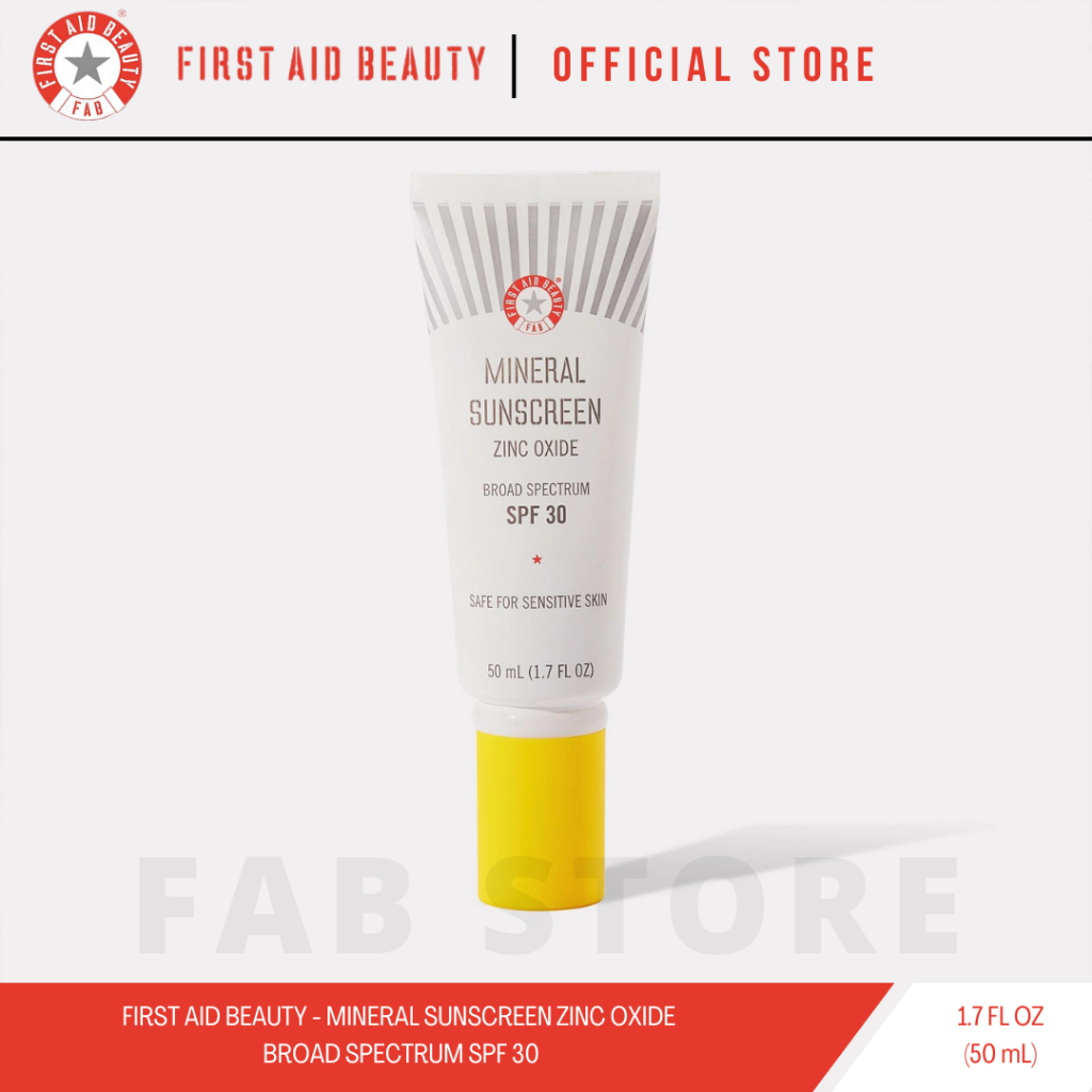 Jual FIRST AID BEAUTY MINERAL SUNSCREEN ZINC OXIDE BROAD SPECTRUM SPF