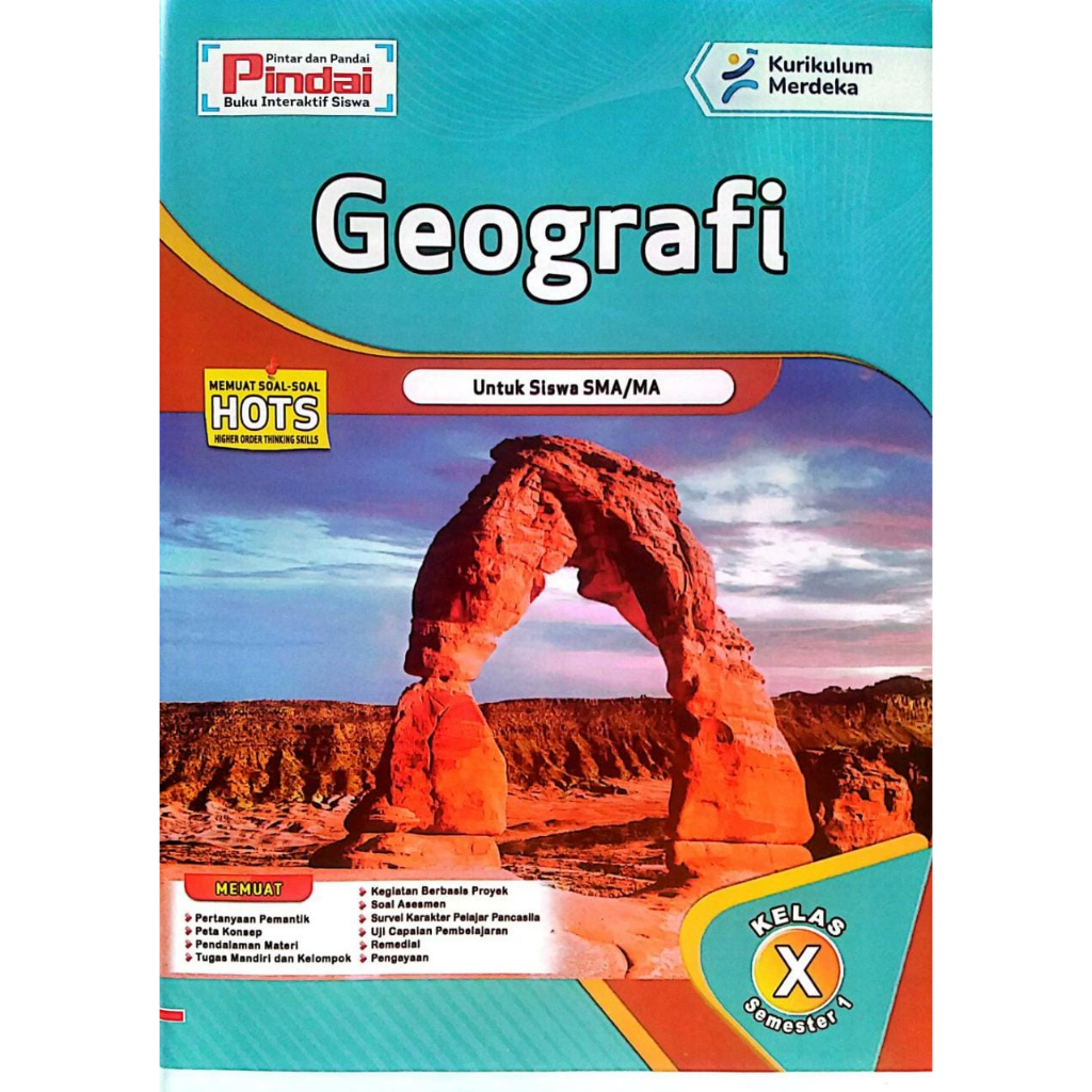 Jual Buku LKS Geografi Kurikulum Merdeka Kelas 10 SMA/MA Semester 1 ...