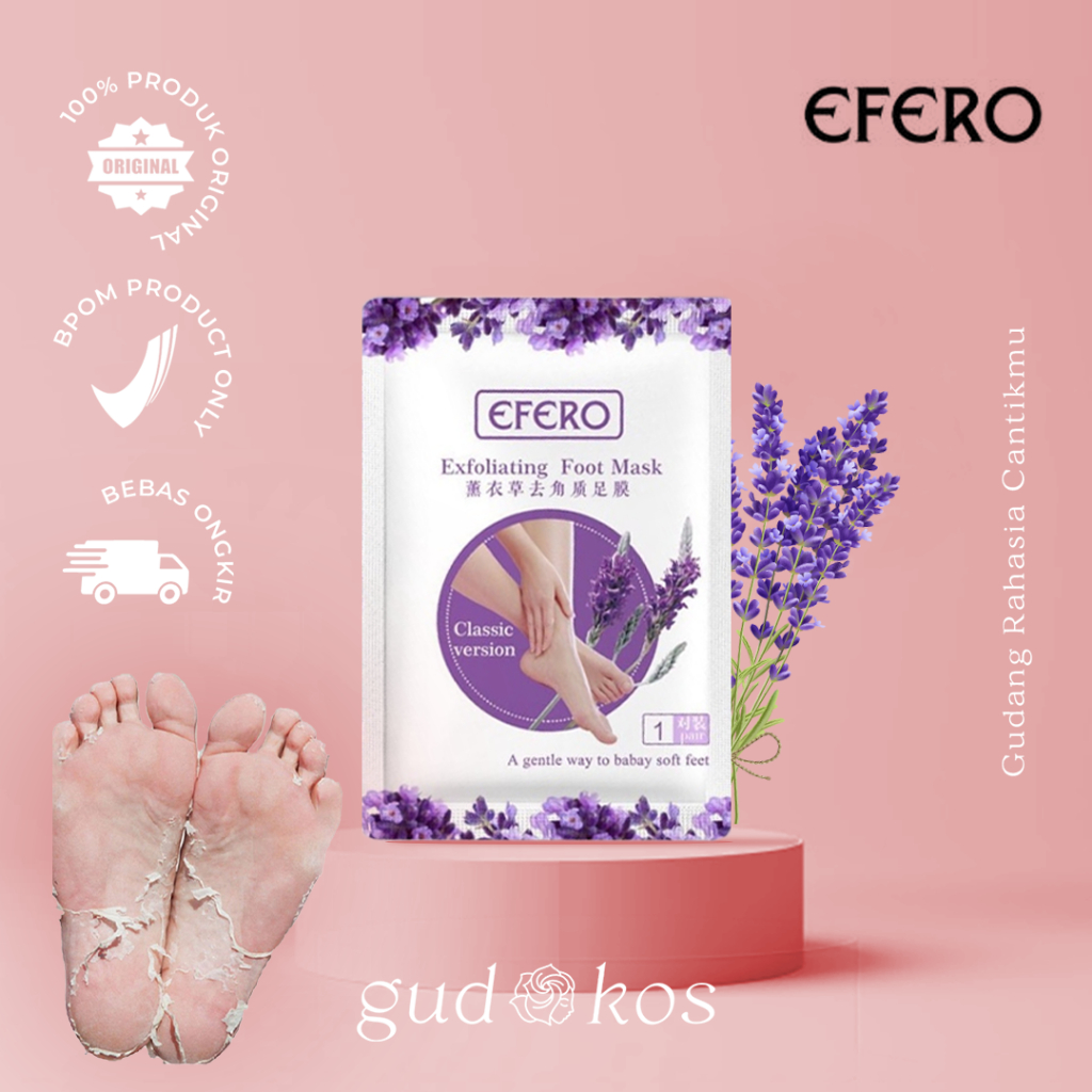 Jual Efero Mask Foot Masker Kaki Perawatan Kulit Mati Kaki Tumit Kering