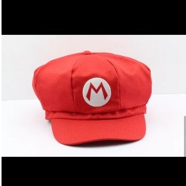 Jual TOPI SUPER MARIO BROS LUIGI CAP HAT BROSS | Shopee Indonesia