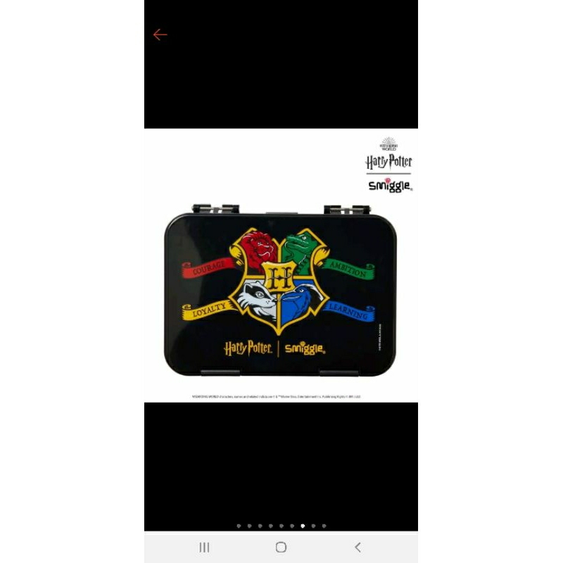 Jual smiggle harry potter bento lunch box Shopee Indonesia