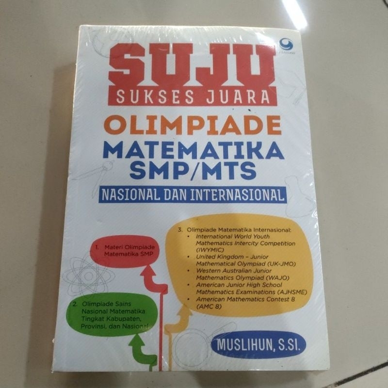 Jual Buku Suju Sukses Juara Olimpiade Matematika Smpmts Oleh Muslihun Shopee Indonesia 6556