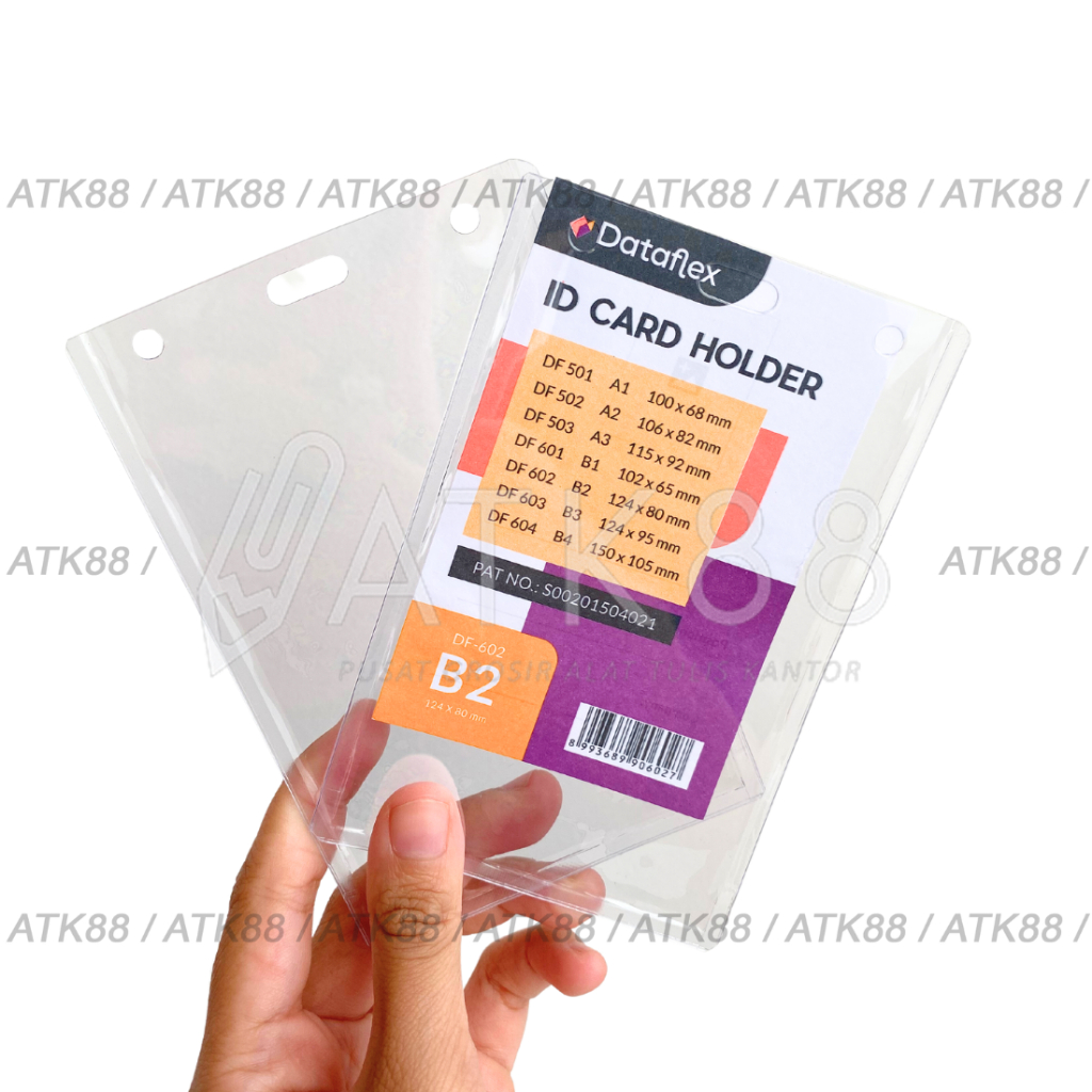 Jual Plastik ID Card B2 / Card Case B2 / Plastik Panitia B2 | Shopee ...