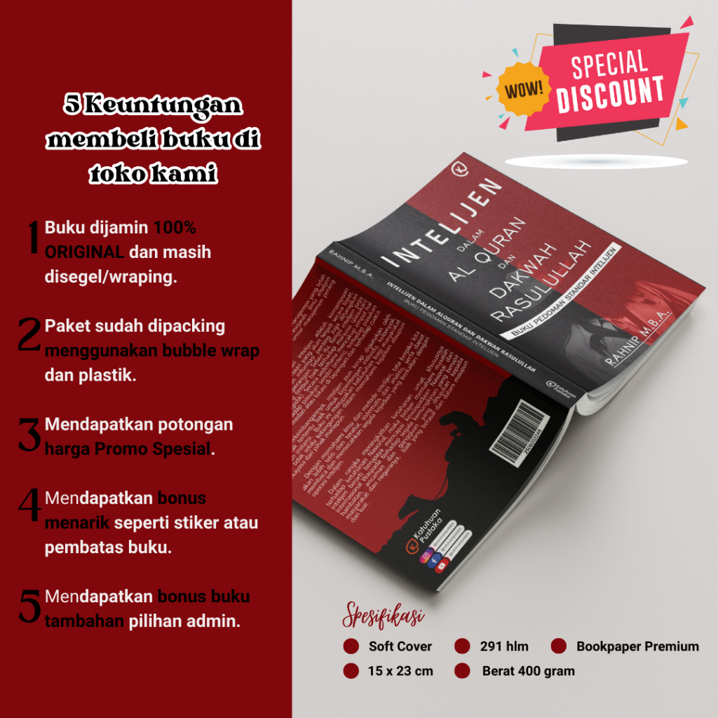 Jual Intelijen dalam Al-Qur`an dan Dakwah Rasulullah; Buku Pedoman ...