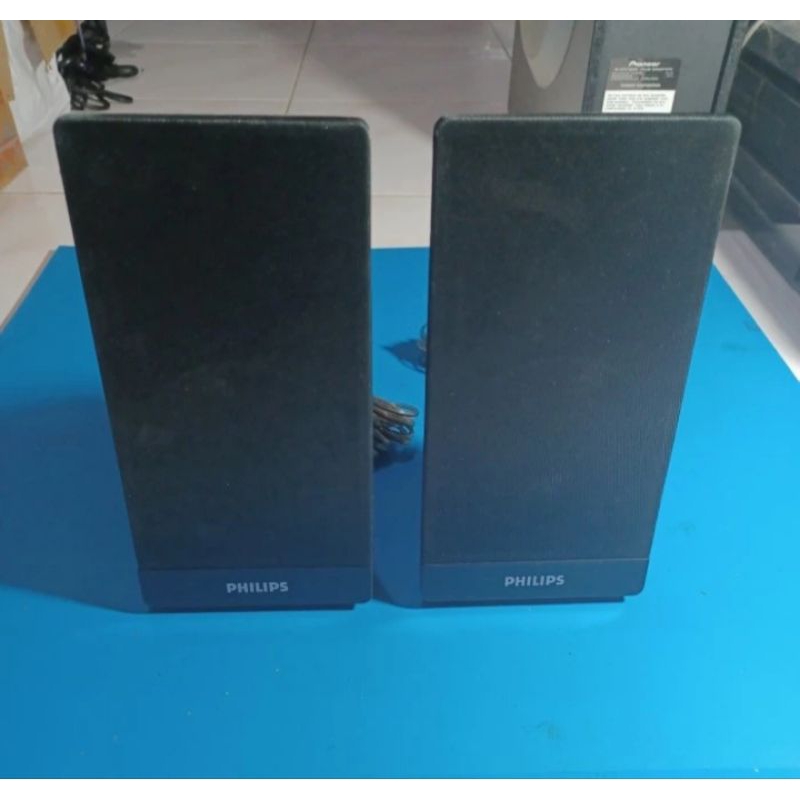 Jual SPEAKER TOWER MEDIUM FRONT EX HOME THEATER PHILIPS HTS3357