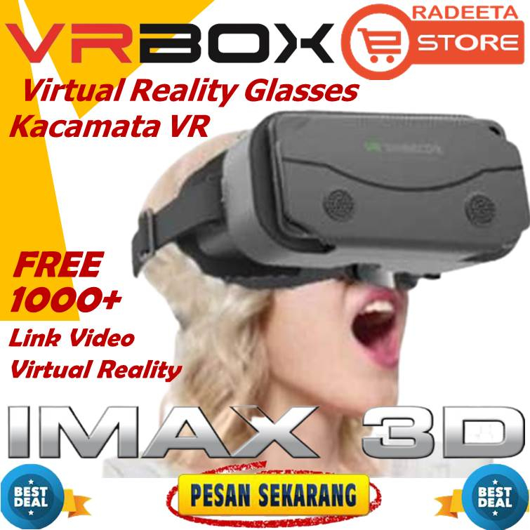 Jual Vr Box Dengan Imax Giant Screen Kacamata Virtual Reality