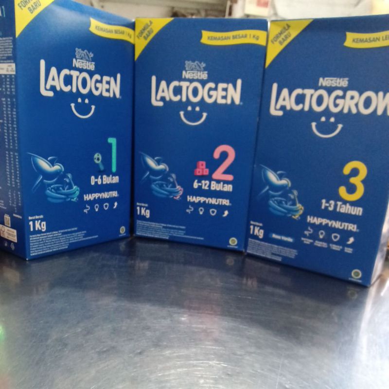 Jual LACTOGEN DAN LACTOGROW 1KG | Shopee Indonesia