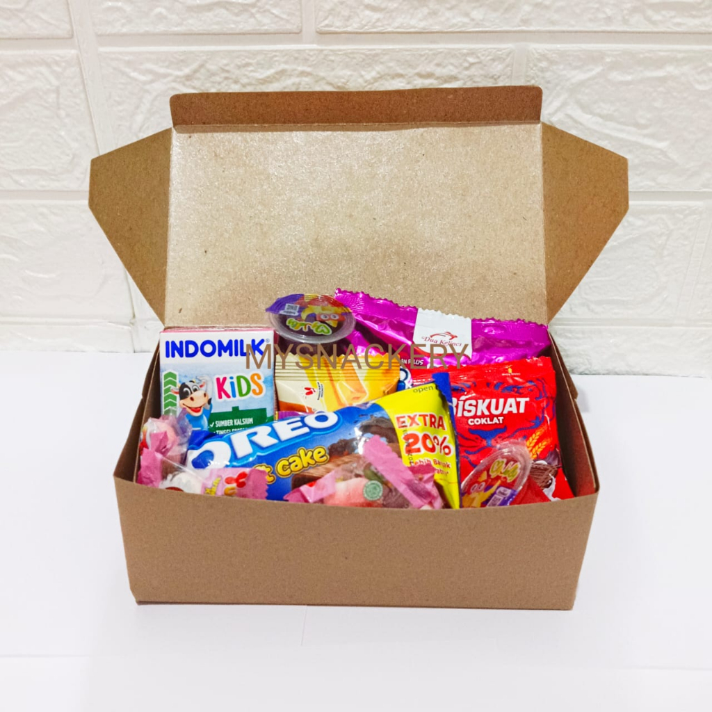 Jual Snack Box 15rb / Hampers / Snack / Gift box / anniversary gift