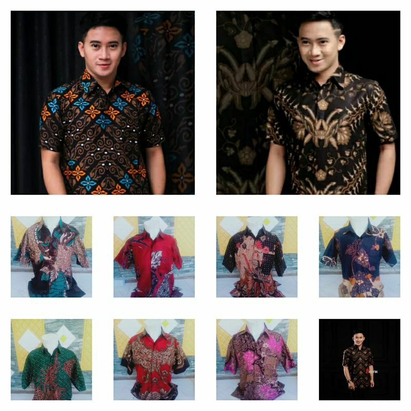 Jual hem batik baju batik katun prima original | Shopee Indonesia