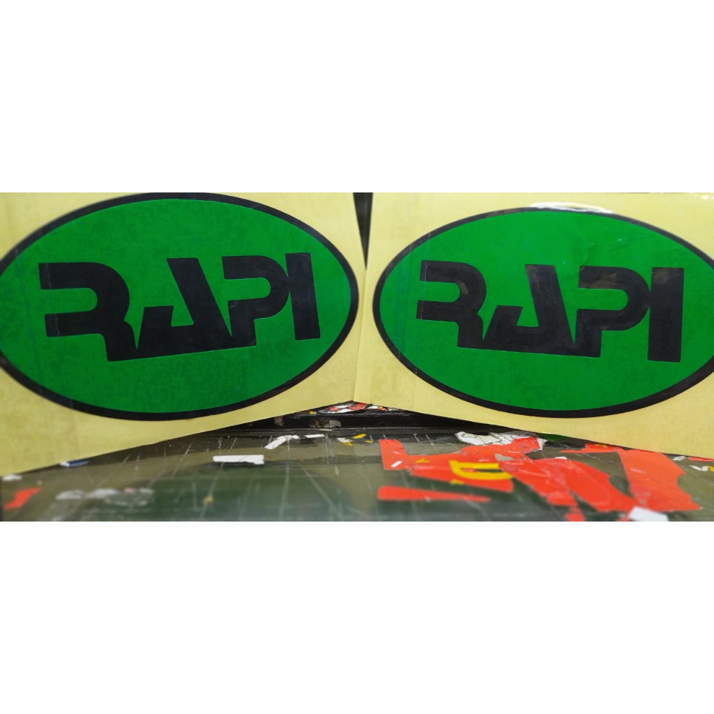 Jual sticker cutting logo RAPI | Shopee Indonesia