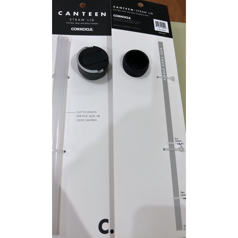 Jual Ready Corkcicle canteen straw lid 9oz, 16oz dan 25oz Shopee