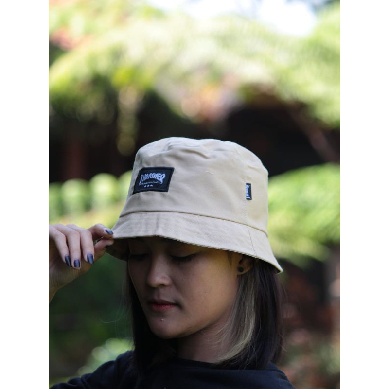 Jual Topi Bucket Pria Wanita Topi Bucket Trhasher Shopee Indonesia