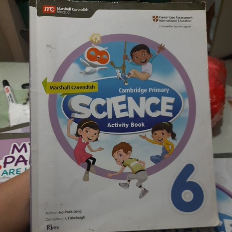 Jual Science 6 Marshall Cavendish Activity Book Pupil Book Buku Second ...