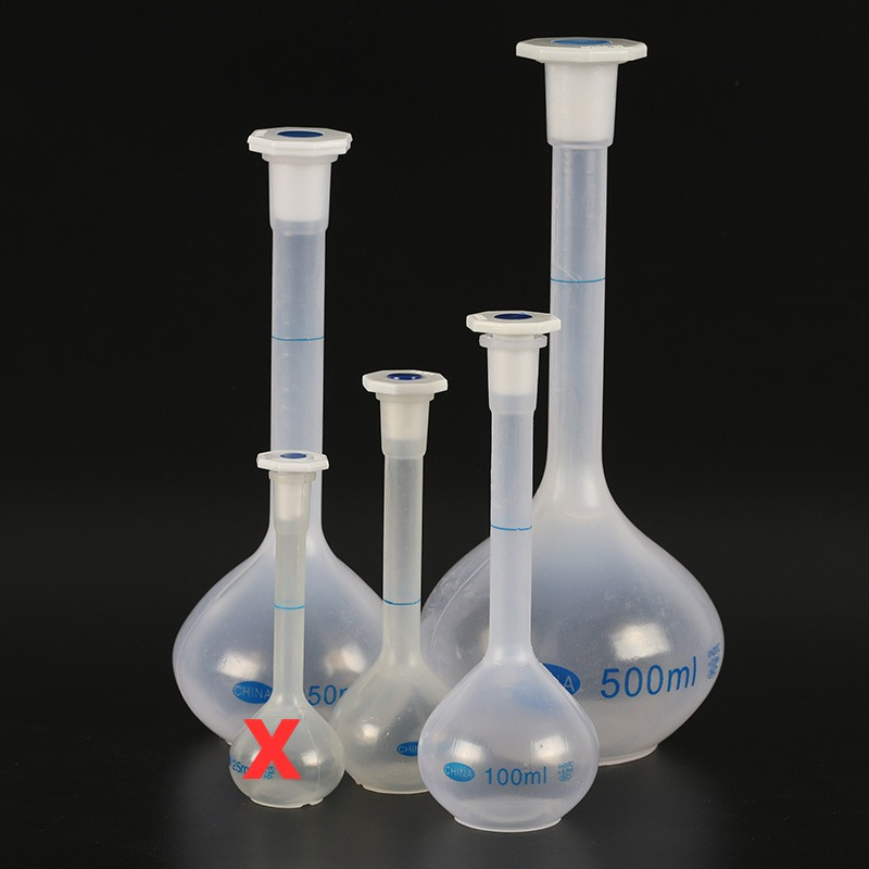 Jual Gelas Ukur Laboratorium SIze Besar Labu + tutup Volumetrik / Labu ...