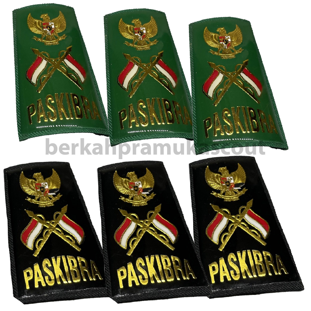 Jual Evolet Paskibra Pangkat Paskibraka Upacara Sepasang Fiber Garuda