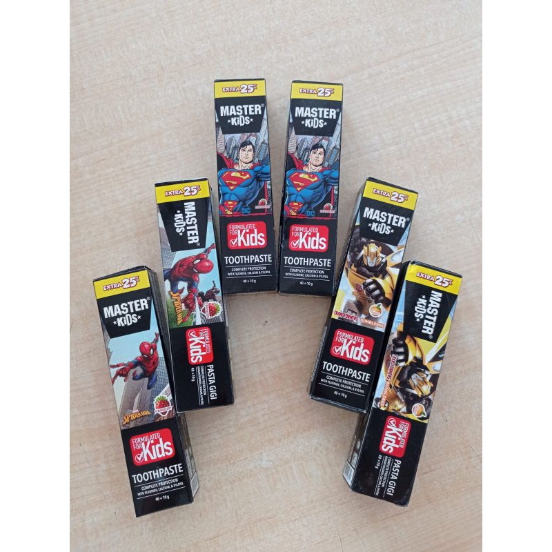 Jual Master Kids Toothpaste 40gr | Shopee Indonesia