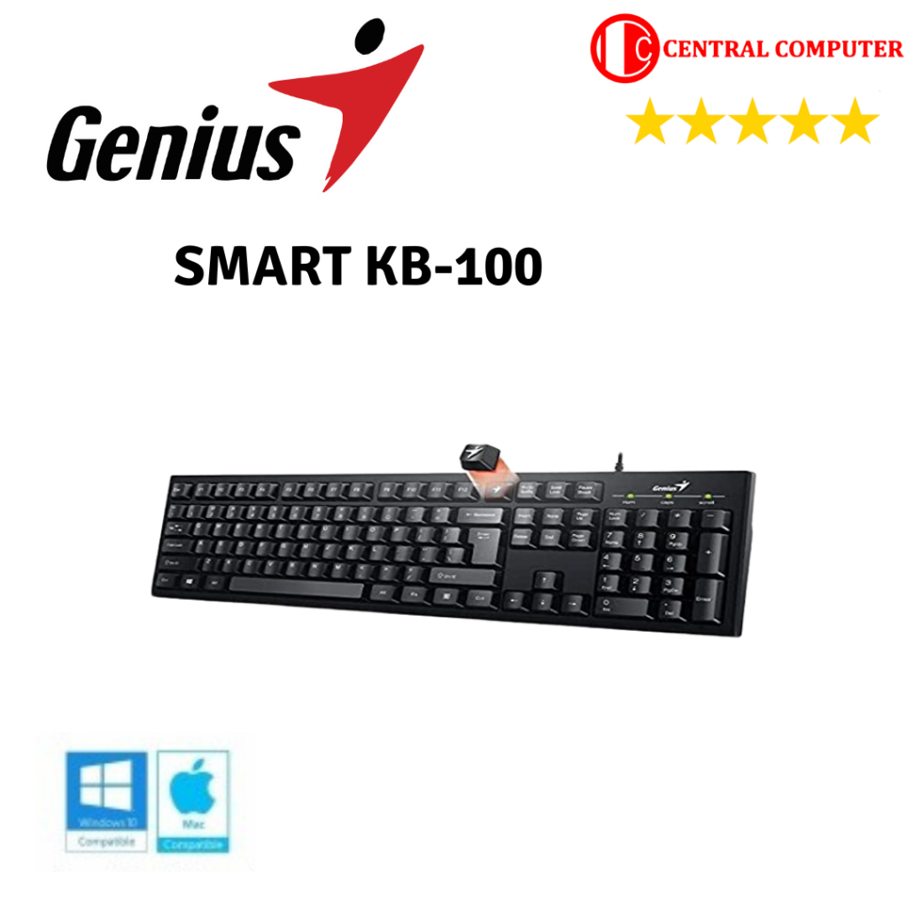 Teclado usb Genius smart key KB 100