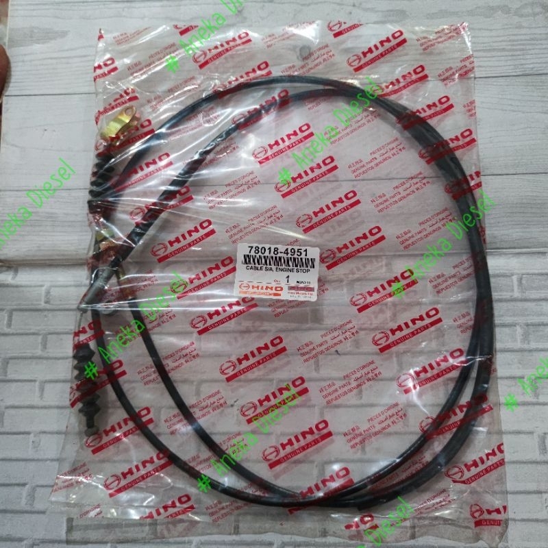 Jual Kabel Mati Mesin Engine Stop Hino Lohan Shopee Indonesia