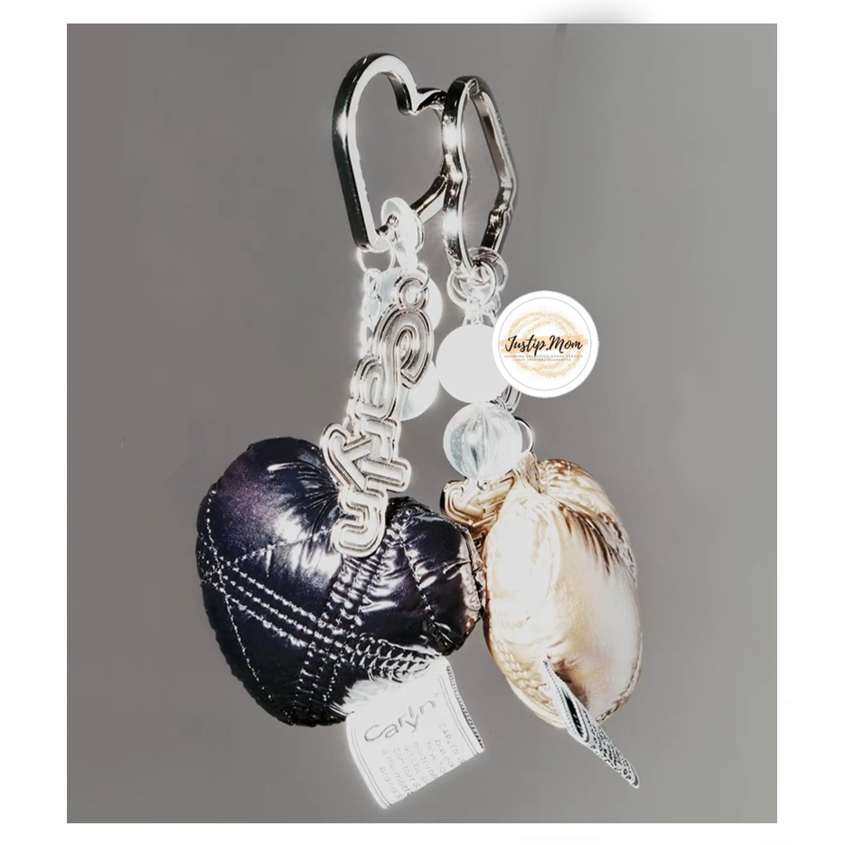 Shop CARLYN Cotton Heart Bag Charm (6colors) J73105010 Keychain by  *yunhee'sshop*