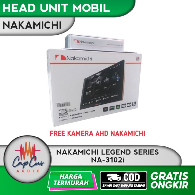 Jual Head Unit Nakamichi Legend Series Inch Kamera Head Unit