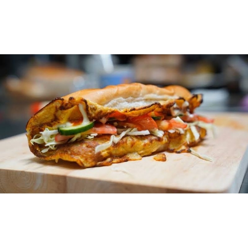 Jual roti sandwich isi daging ayam/sapi khas sumba bu lia surabaya ...