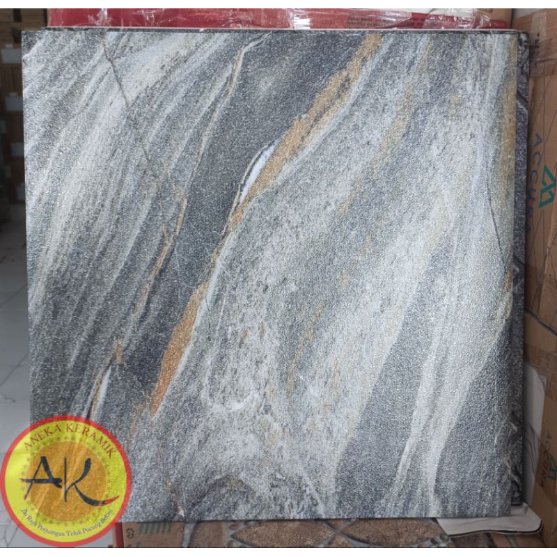 Jual Keramik Lantai Teras Garasi Kasar Matt Motif Marmer 50x50 Jeep