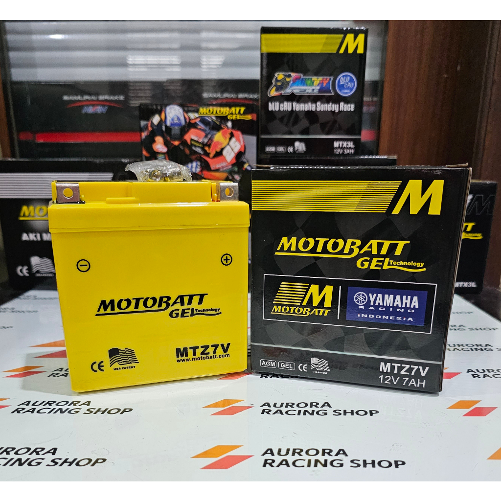Jual AKI MOTOBATT MTZ7V HONDA VARIO 125 / VARIO 150 / VARIO 160